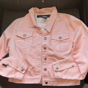 Y2K Johnny Blaze woman denim jacket